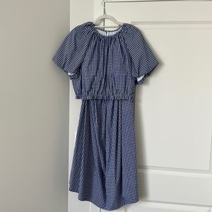 Antonio Melani 2piece gingham set: Top & Skirt